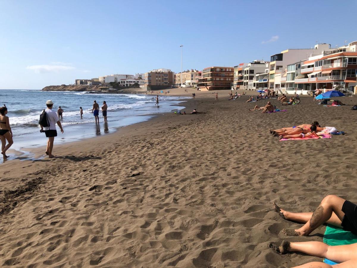 Espectacular En Primera Linea De La Playa 特尔德 外观 照片