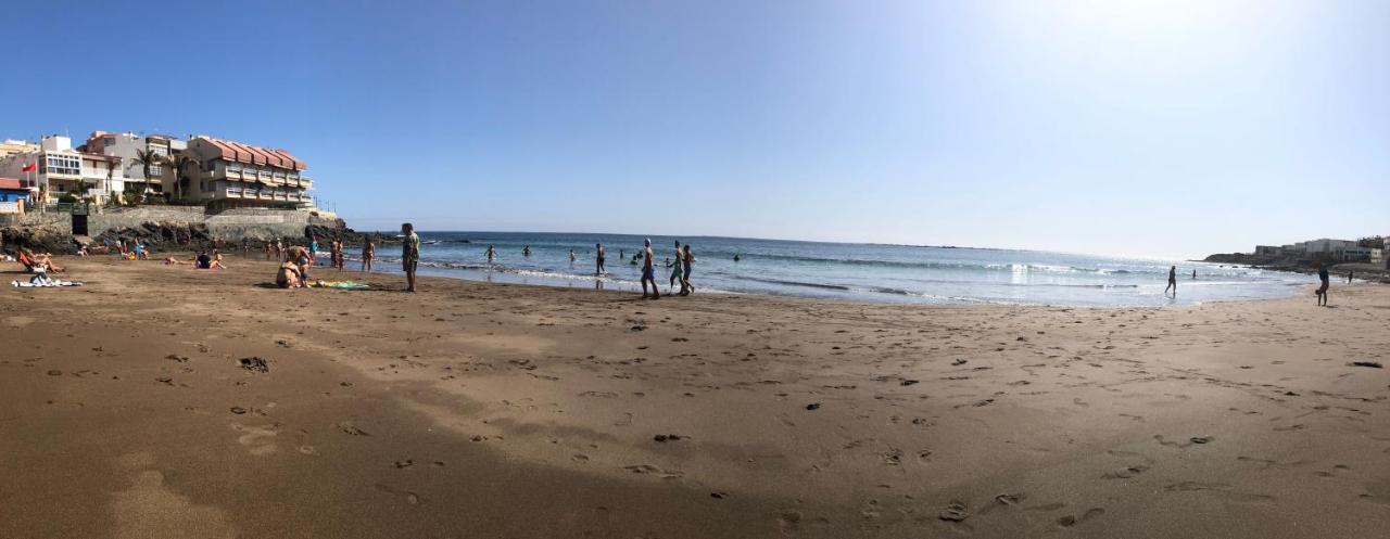 Espectacular En Primera Linea De La Playa 特尔德 外观 照片