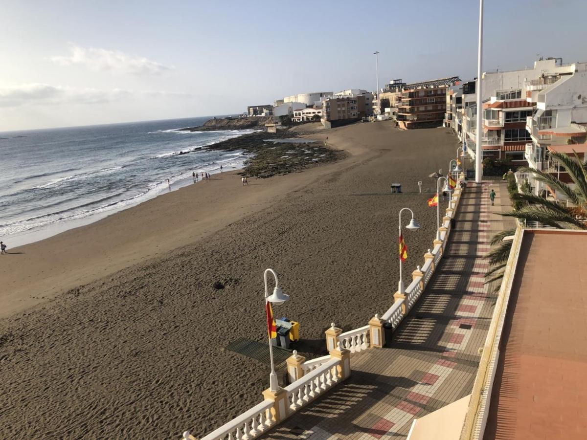 Espectacular En Primera Linea De La Playa 特尔德 外观 照片
