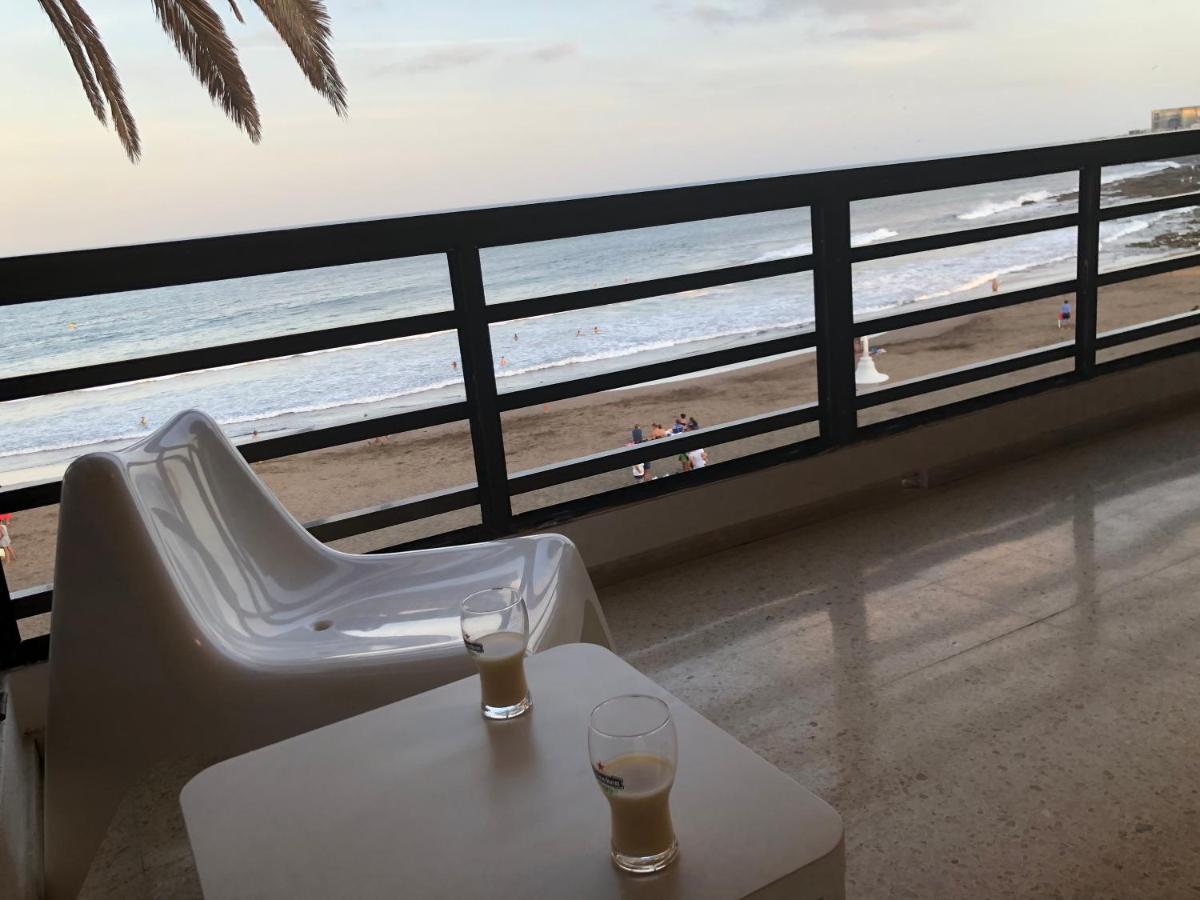 Espectacular En Primera Linea De La Playa 特尔德 外观 照片