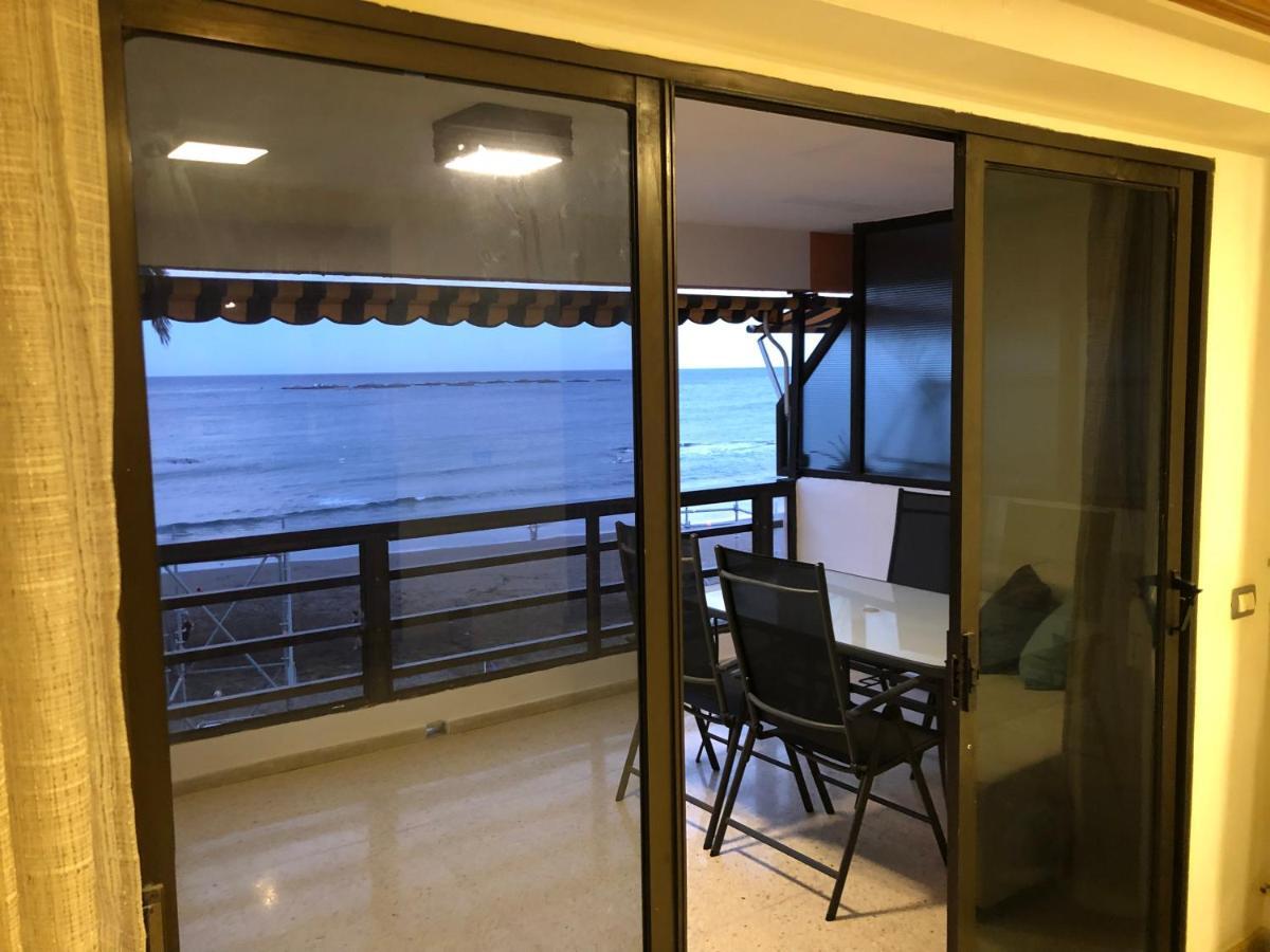 Espectacular En Primera Linea De La Playa 特尔德 外观 照片