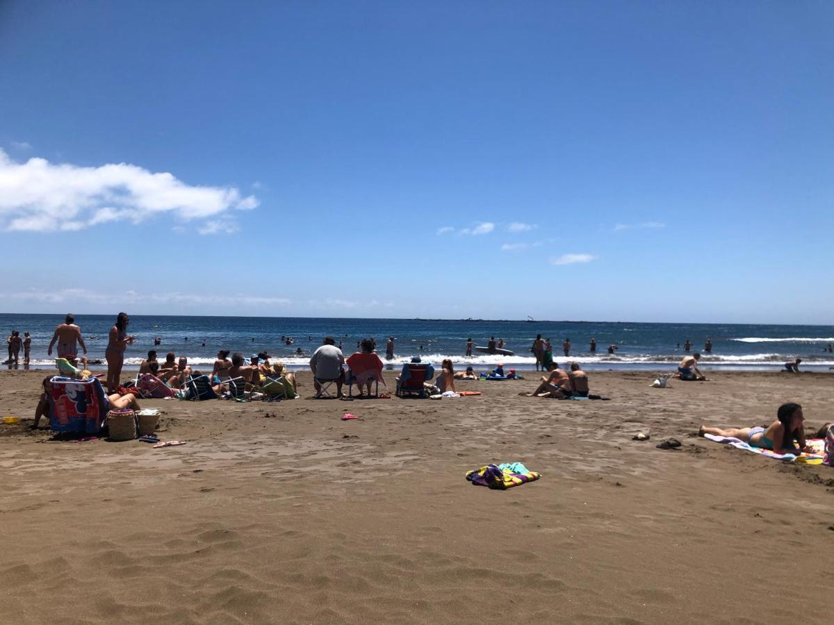 Espectacular En Primera Linea De La Playa 特尔德 外观 照片