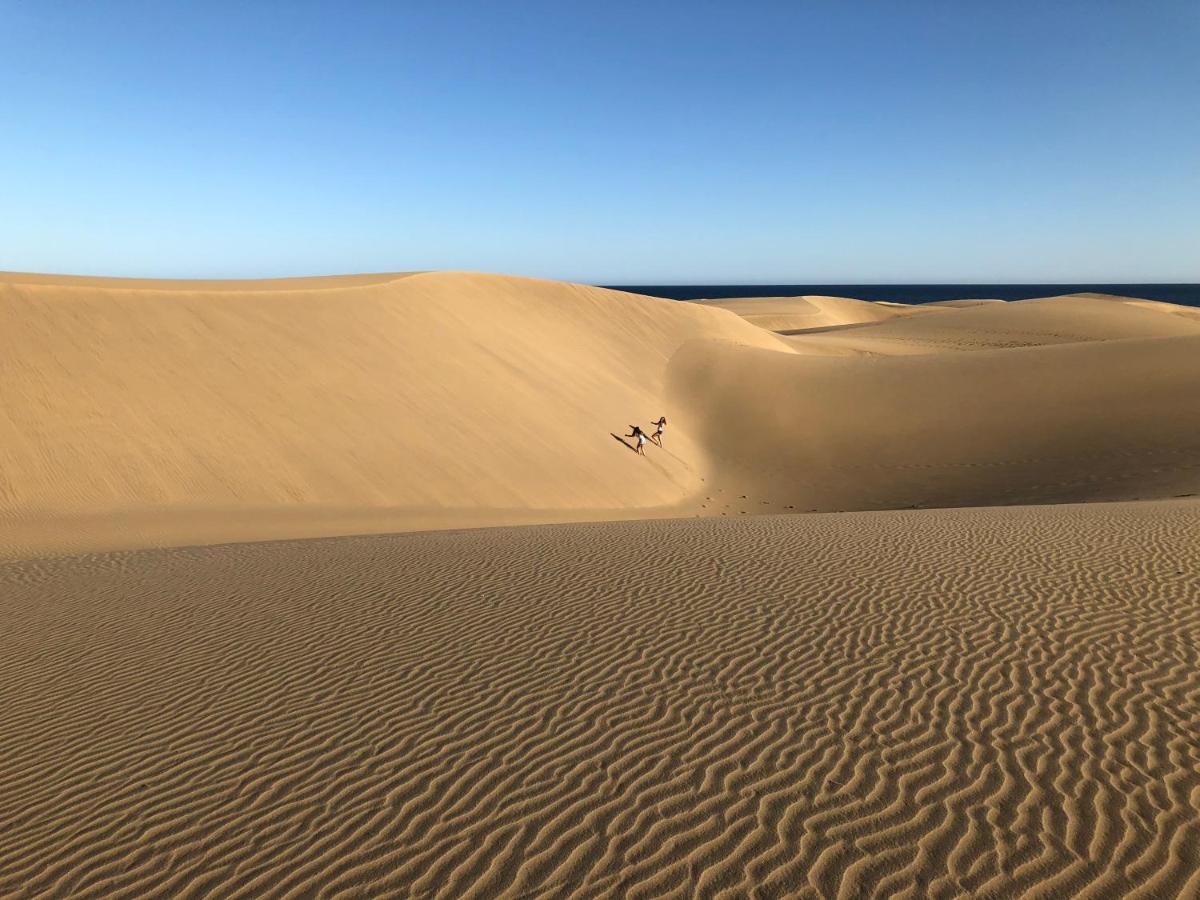 Espectacular En Primera Linea De La Playa 特尔德 外观 照片