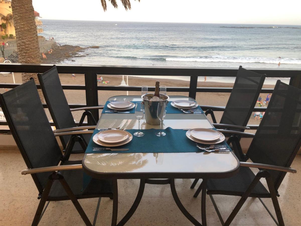 Espectacular En Primera Linea De La Playa 特尔德 外观 照片